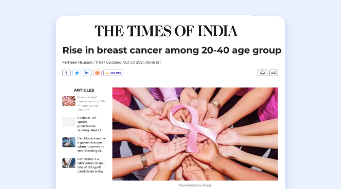 Rise in Breast Cancer 