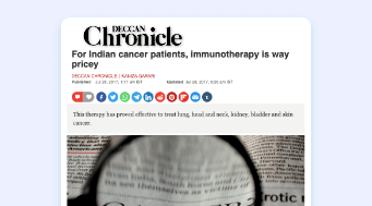 Immunotherphy is pricey for Indians